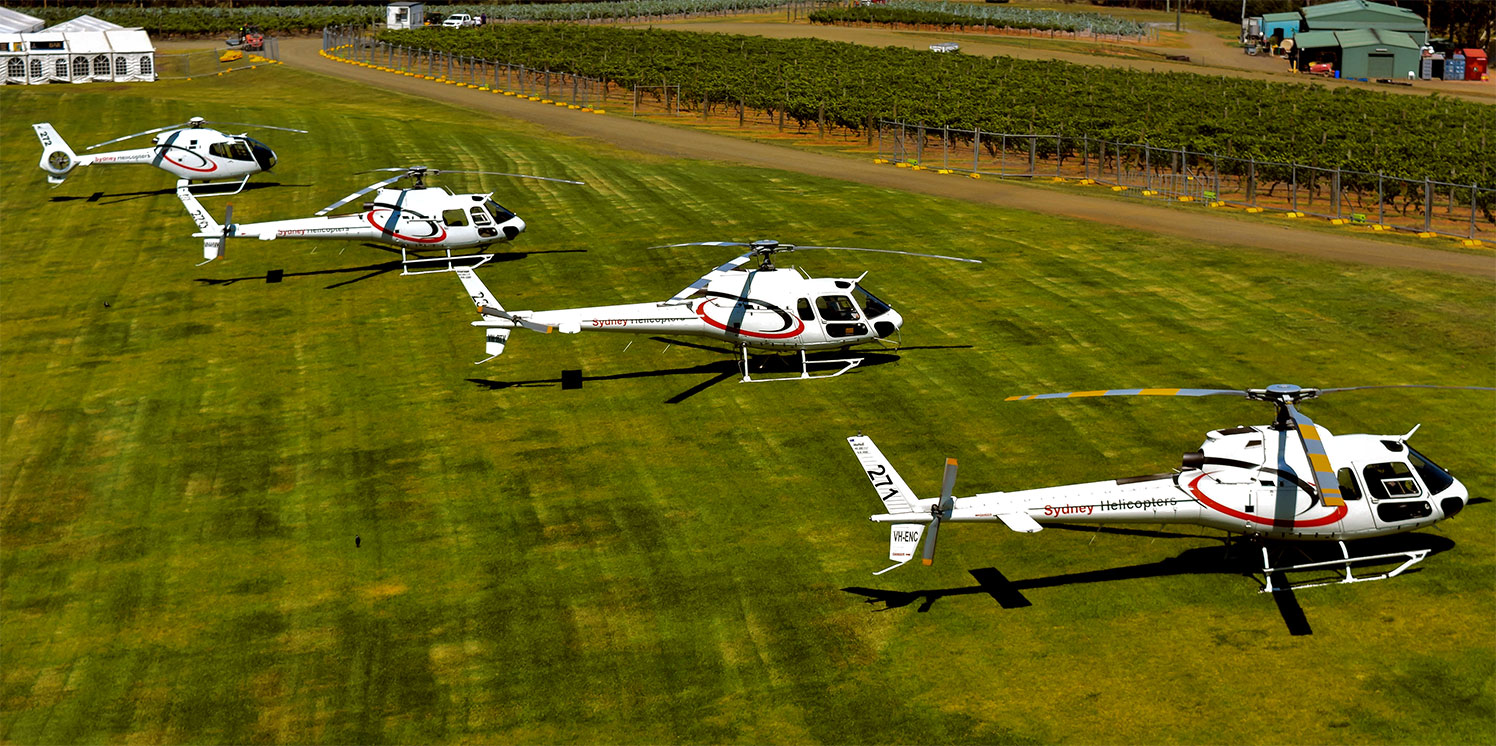 Helicopter Charter flight